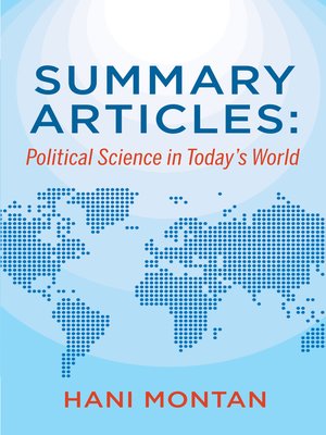 cover image of Summary Articles: Political Science in Today's World